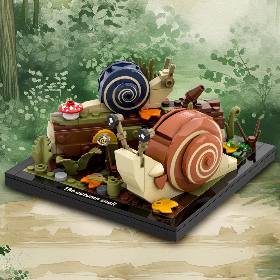lego ideas the autumn snails