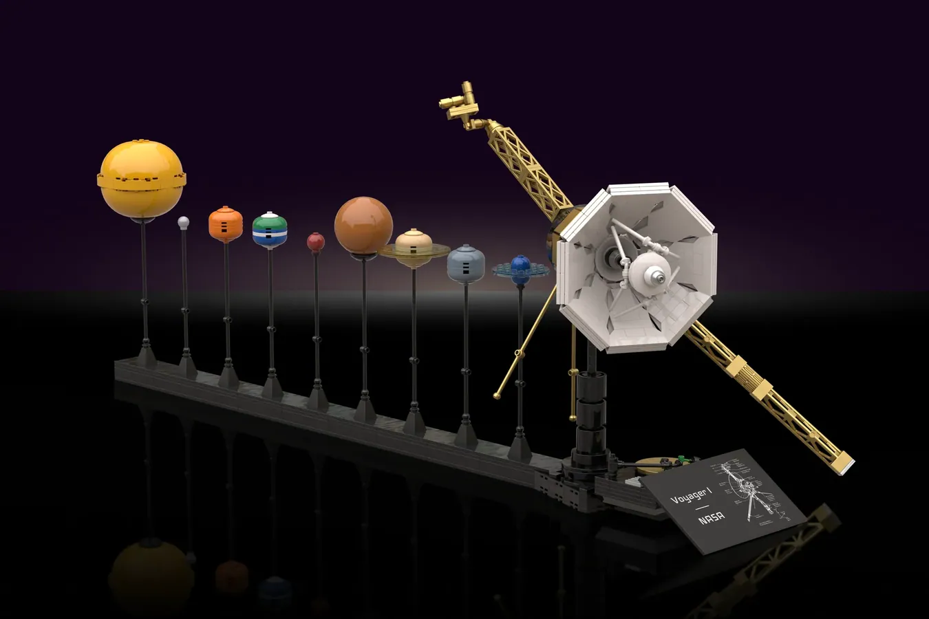 lego ideas the loneliness of the voyager