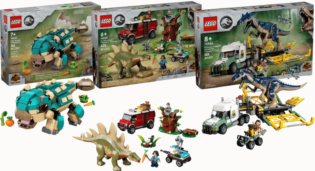 Dit zijn de nieuwe LEGO Jurassic World zomer 2024 sets