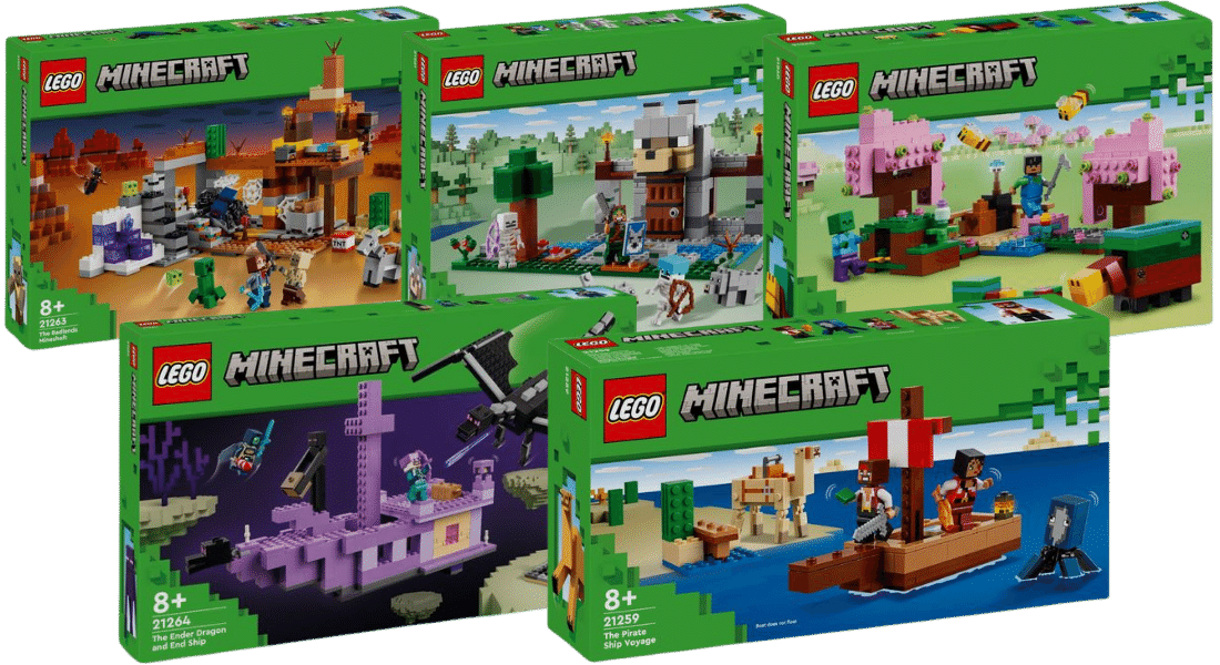 Dit zijn de nieuwe LEGO Minecraft zomer 2024 sets