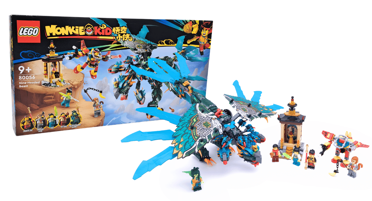 [Review] LEGO Monkie Kid 80056 Nine-Headed Beast – negen hoofden zien meer dan één