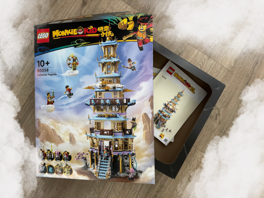 lego monkie kid 80058 celestial pagoda box