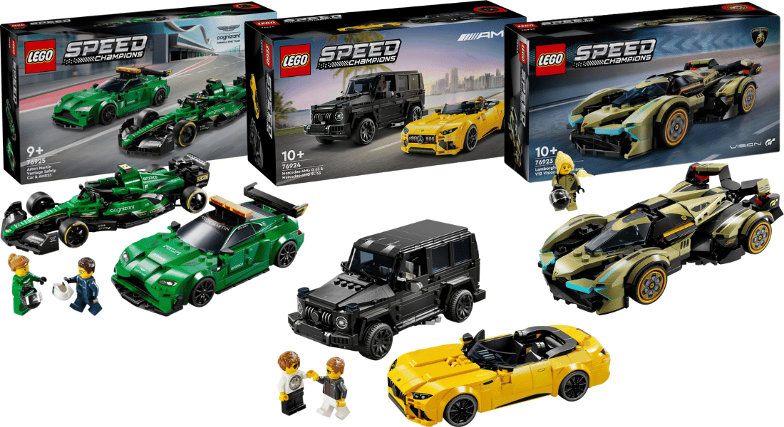 Dit zijn de nieuwe LEGO Speed Champions zomer 2024 sets