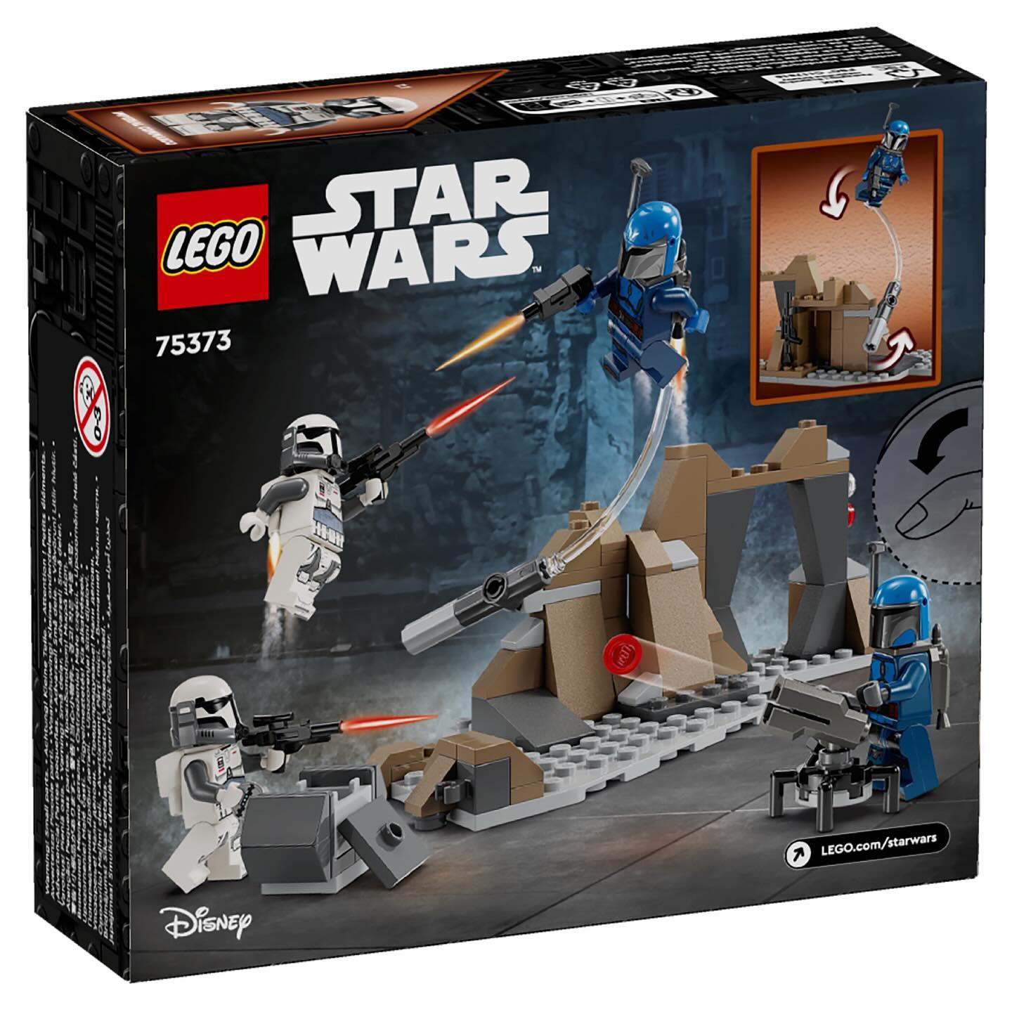 lego star wars ambush on mandalore battle pack 75373 2