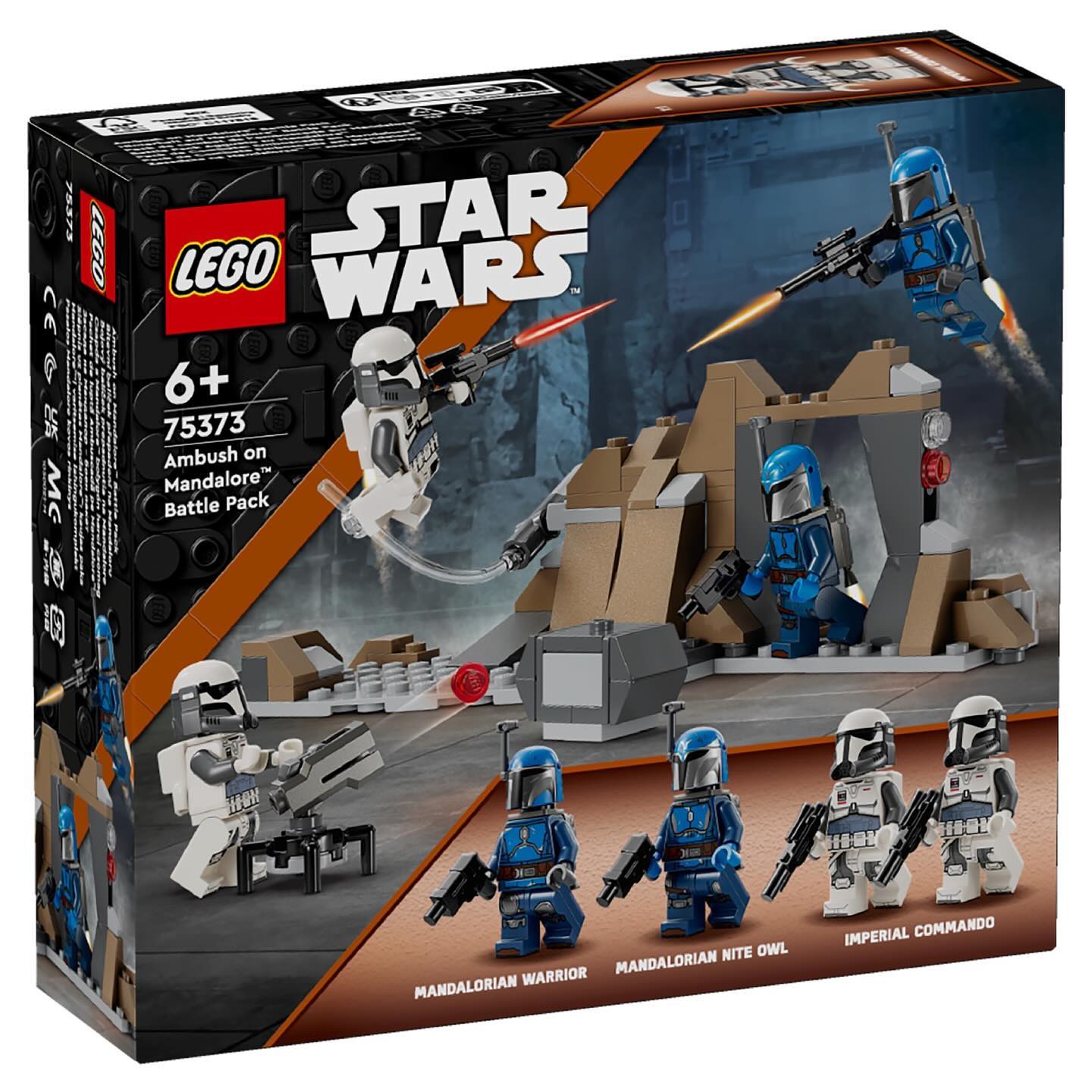 lego star wars ambush on mandalore battle pack 75373