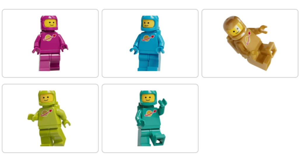 minifigure prize machine
