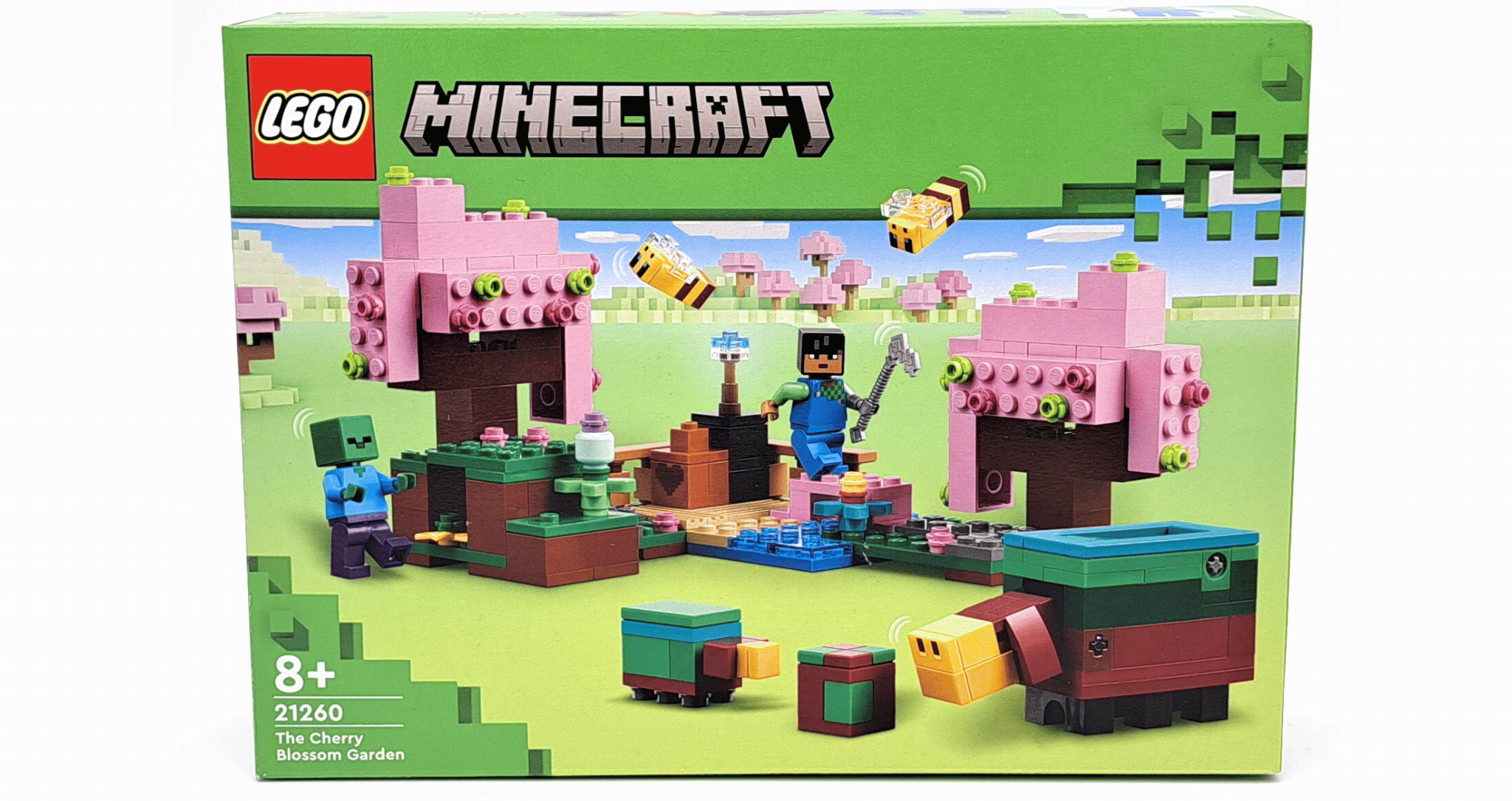 [review] lego minecraft 21260 the cherry blossom garden (2)