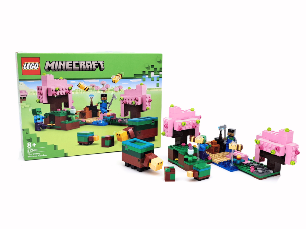 [review] lego minecraft 21260 the cherry blossom garden (3)