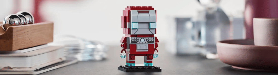 LEGO BrickHeadz 40669 Iron Man MK5 Figure