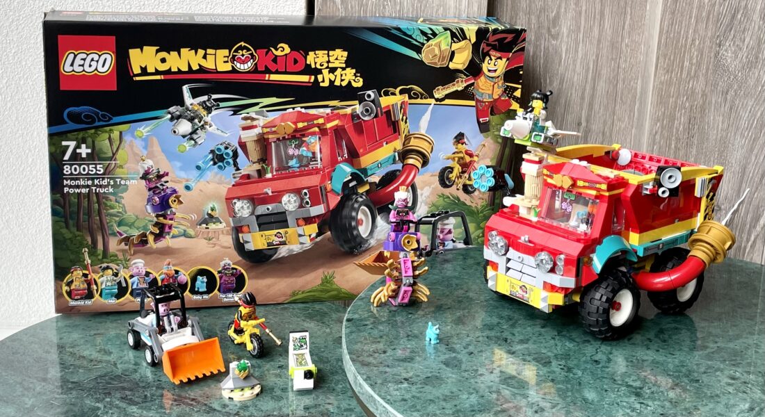 [Review] LEGO Monkie Kid 80055 Monkie Kid’s Team Power Truck – wie houdt wie voor de gek?