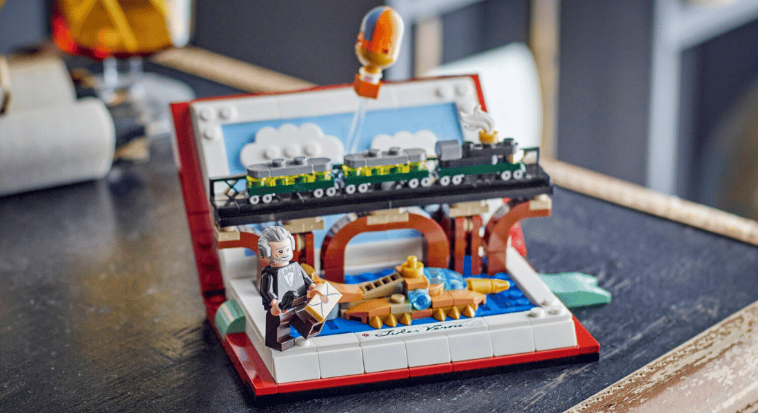LEGO 40690 Tribute to Jules Verne’s Books – uitverkocht