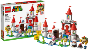 lego 71408 super mario peach’s castle