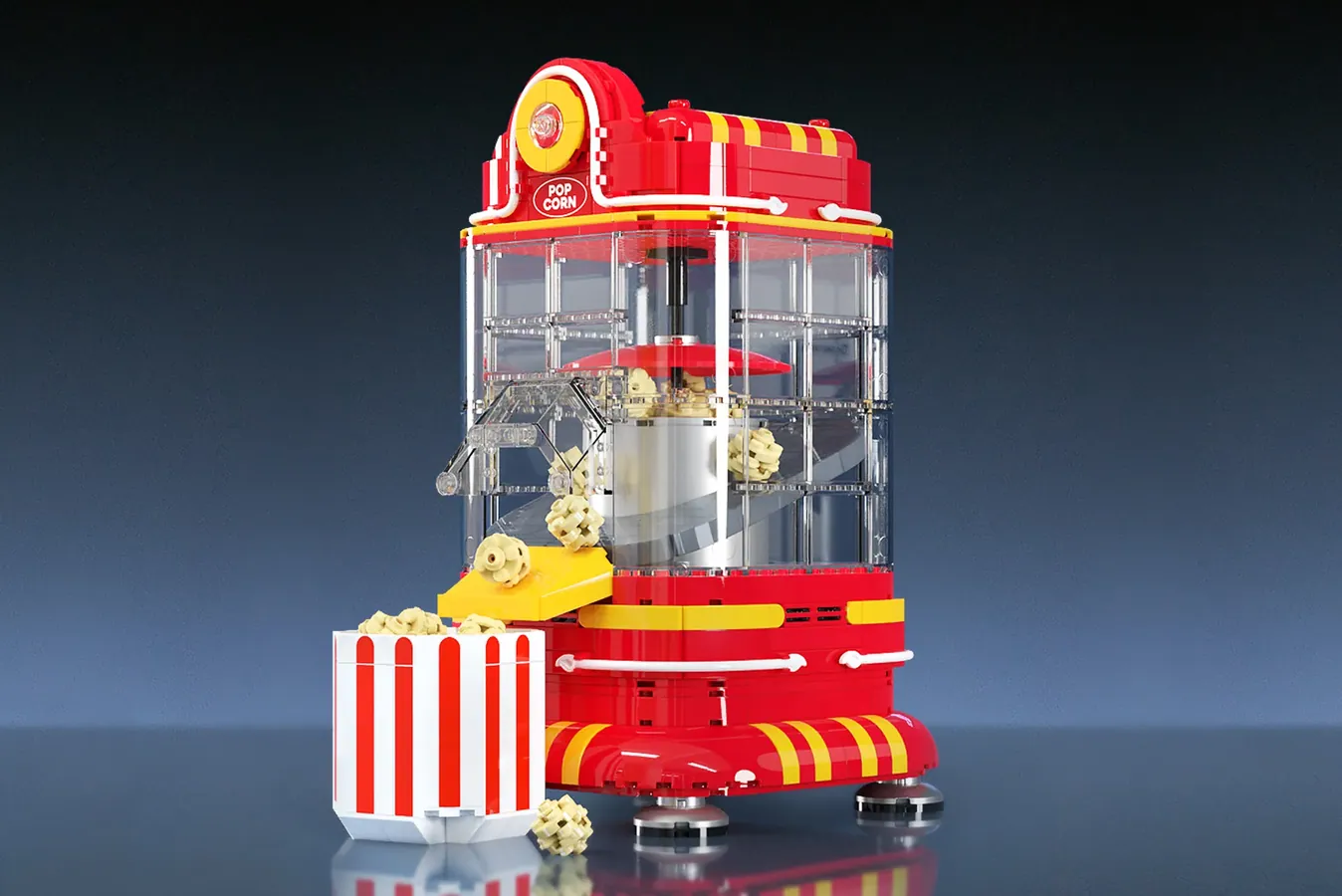 lego ideas popcorn machine