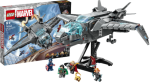 lego marvel de avengers quinjet