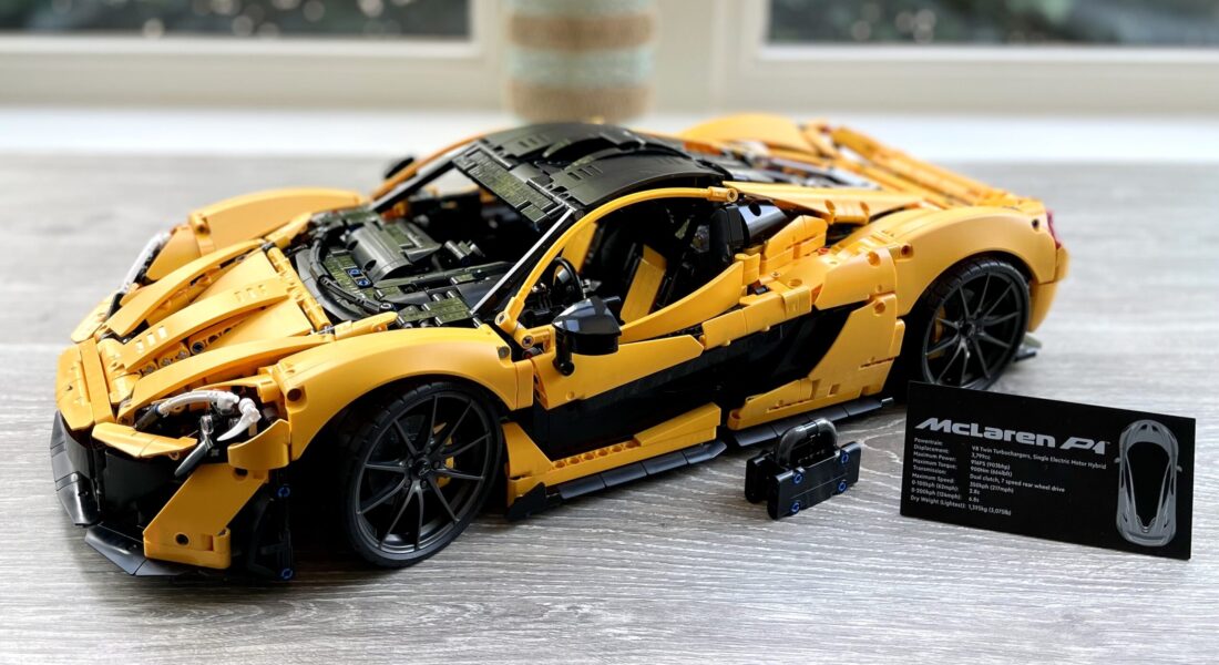 [Review] LEGO Technic 42172 McLaren P1 – een krachtpatser pur sang