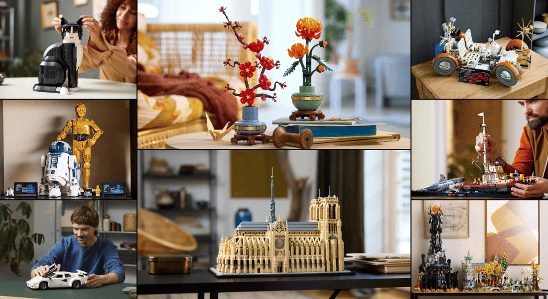 Deze LEGO sets voor volwassenen verschenen allemaal in 2024 – met weetjes en feitjes