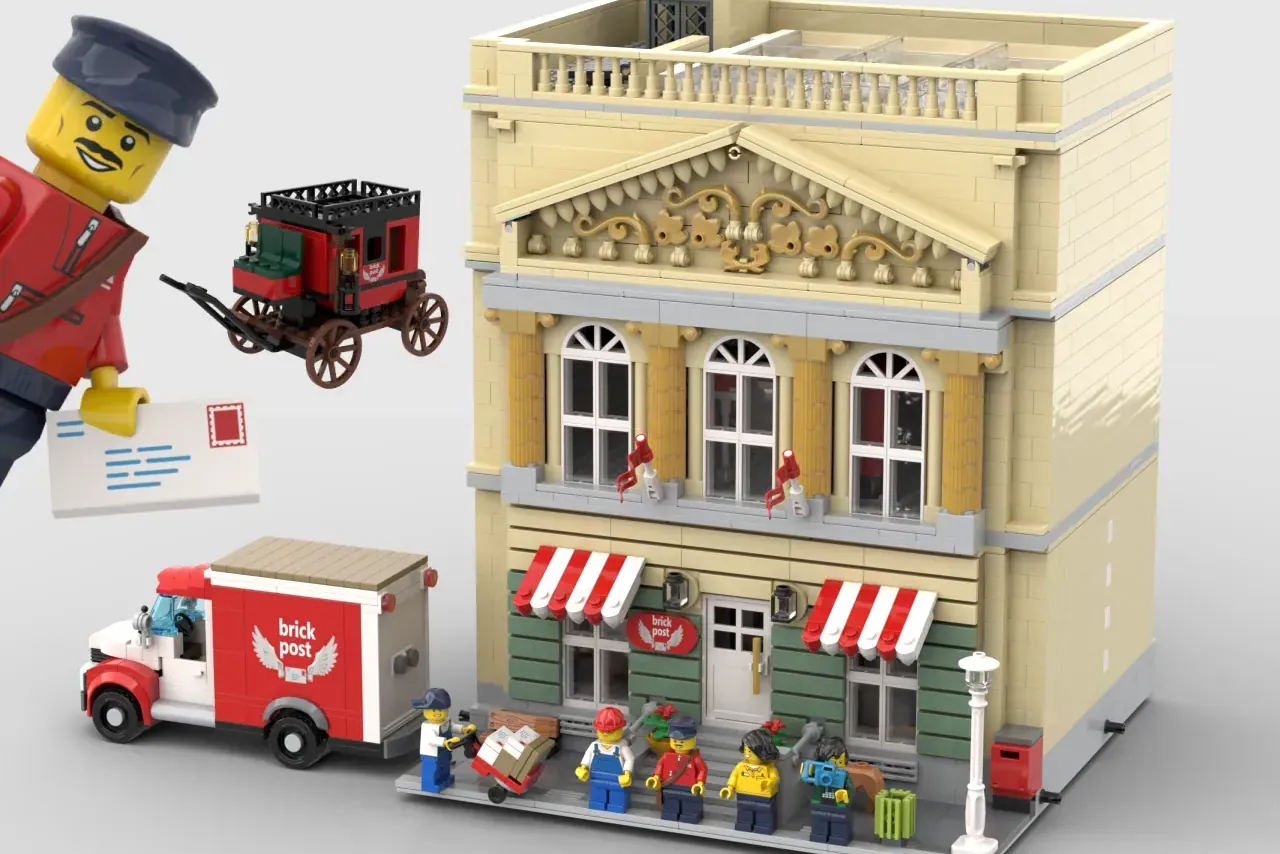 lego ideas modular post office