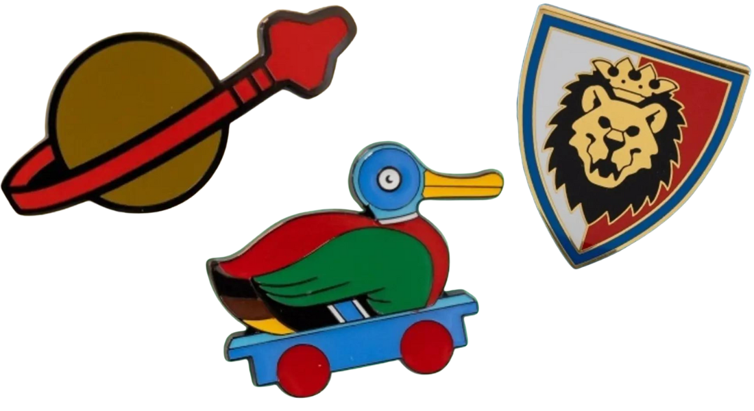 Nieuwe LEGO Insiders beloningen: Castle Magnet, Duck Magnet, Retro Space Magnet
