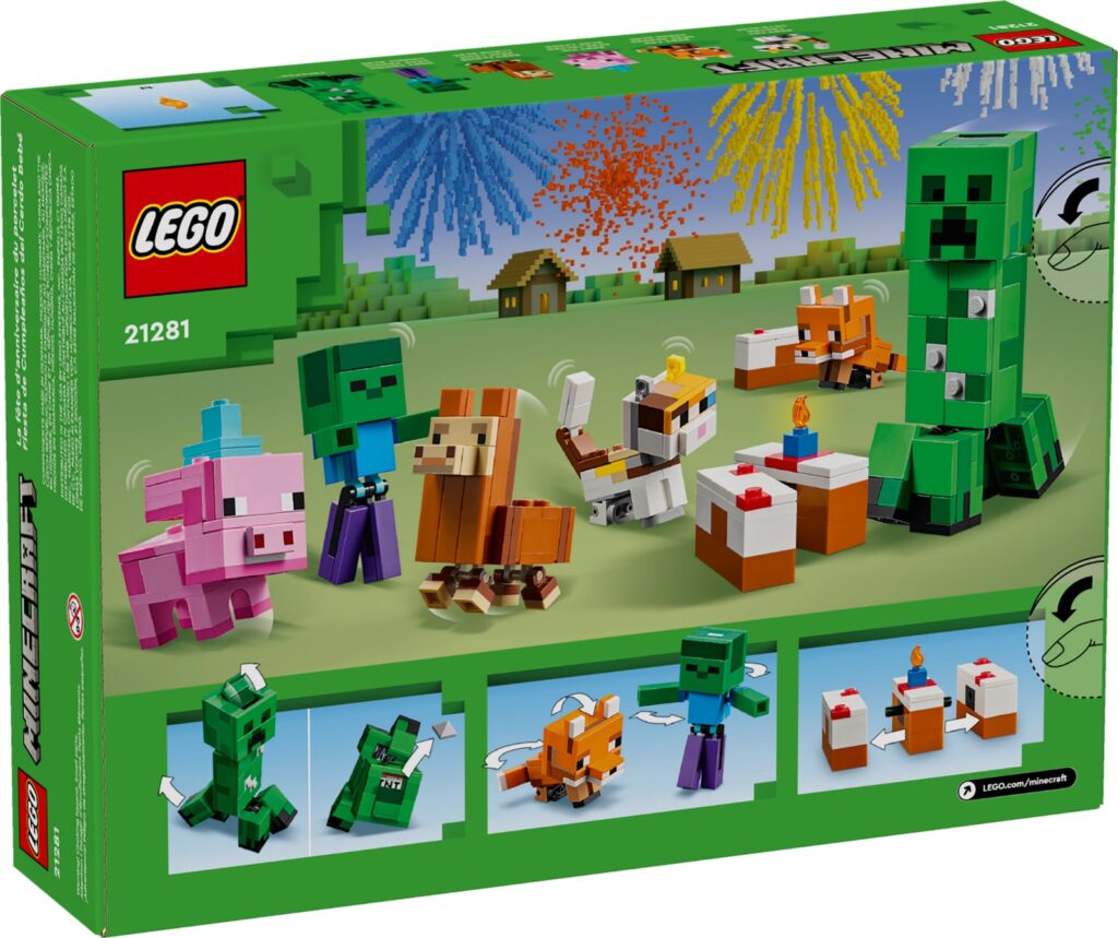 lego minecraft 21281 baby pig's birthday celebration (5)
