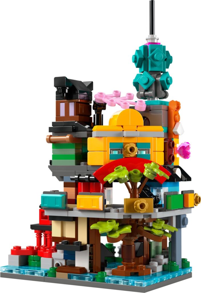 lego ninjago 40705 micro ninjago city gardens