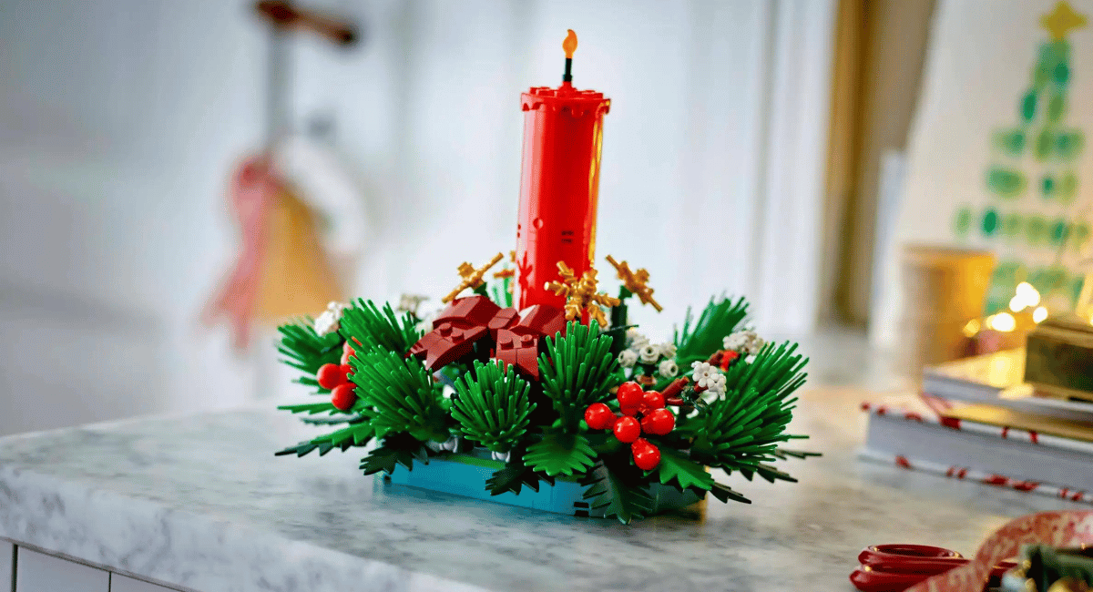 LEGO 40743 Christmas Table Decoration onthuld – brand een kaarsje in september