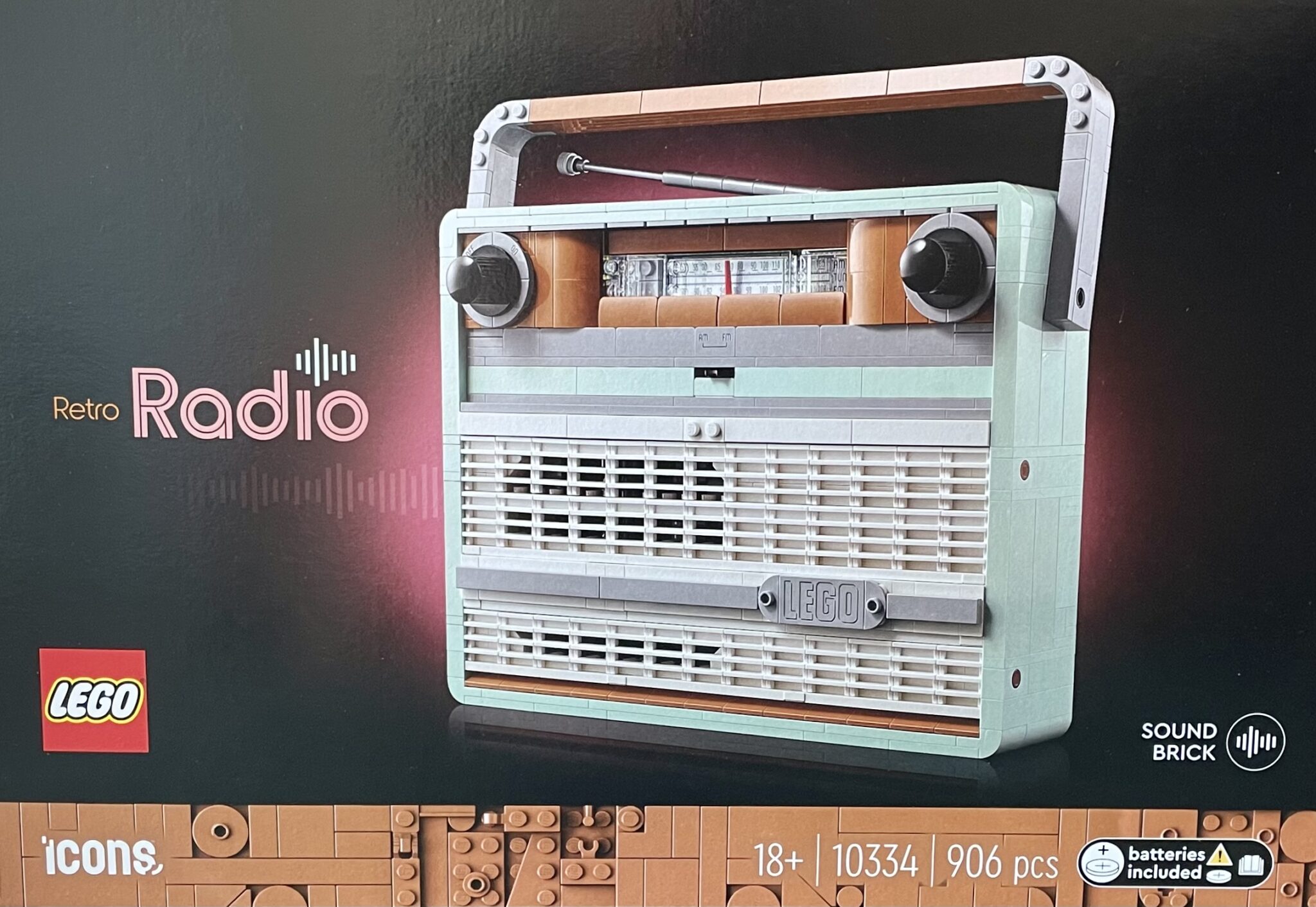 [Review] LEGO Icons 10334 Retro Radio - Everything is awesome!