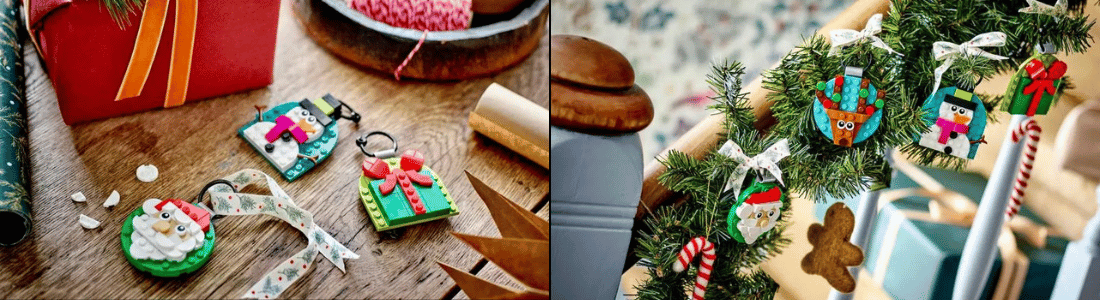 lego 40744 christmas ornament selection
