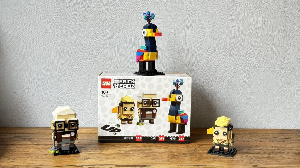 lego brickheadz 40752 carl, russell en kevin1