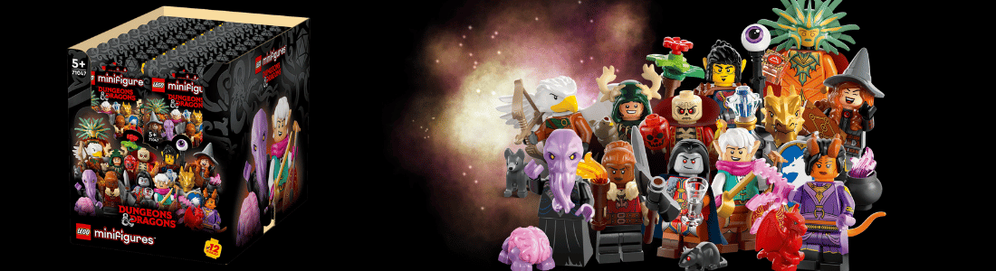 lego collectible minifigures series 71047 dungeons & dragons