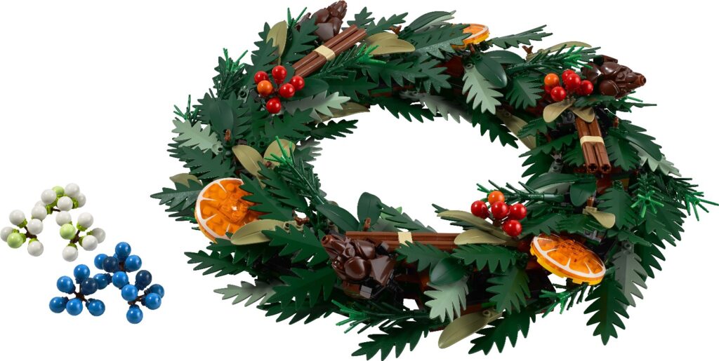 lego icons 10340 wreath (4)