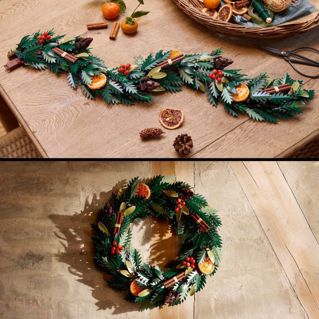 lego icons 10340 wreath (6)