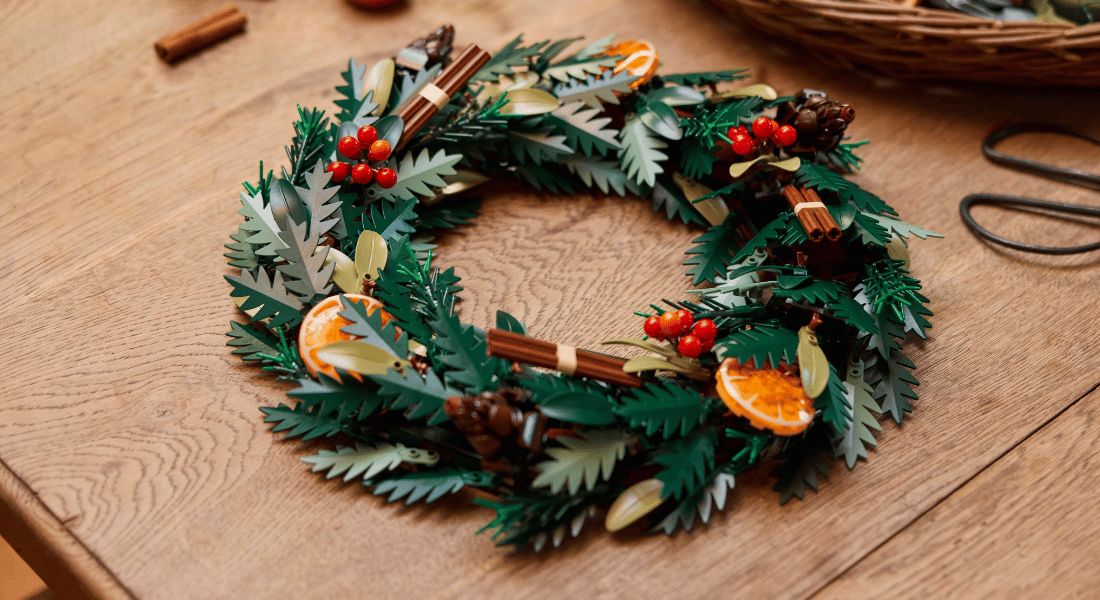 LEGO Icons 10340 Wreath – krans én guirlande in één