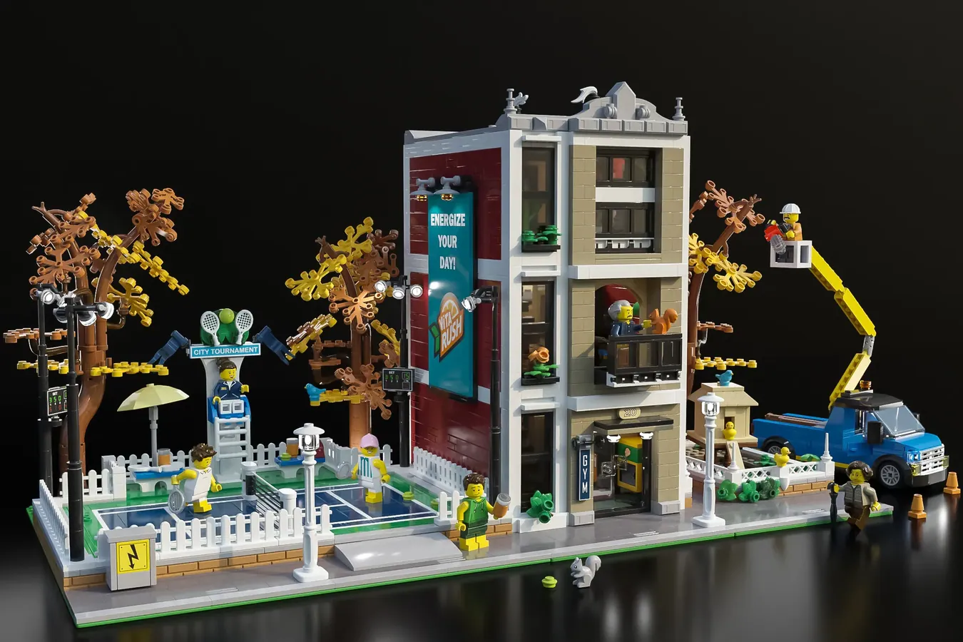 lego ideas the tennis match