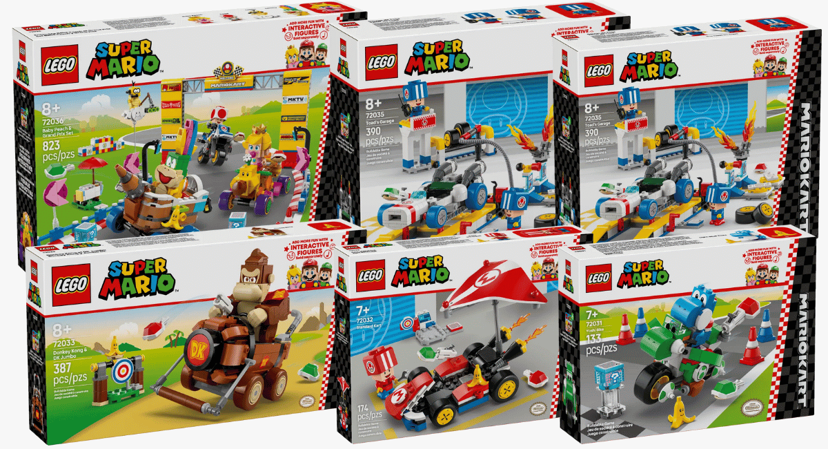 Dit zijn de LEGO Super Mario: Mario Kart sets – verkrijgbaar vanaf januari 2025