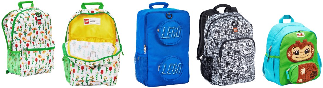 lego rugzak warm boeket