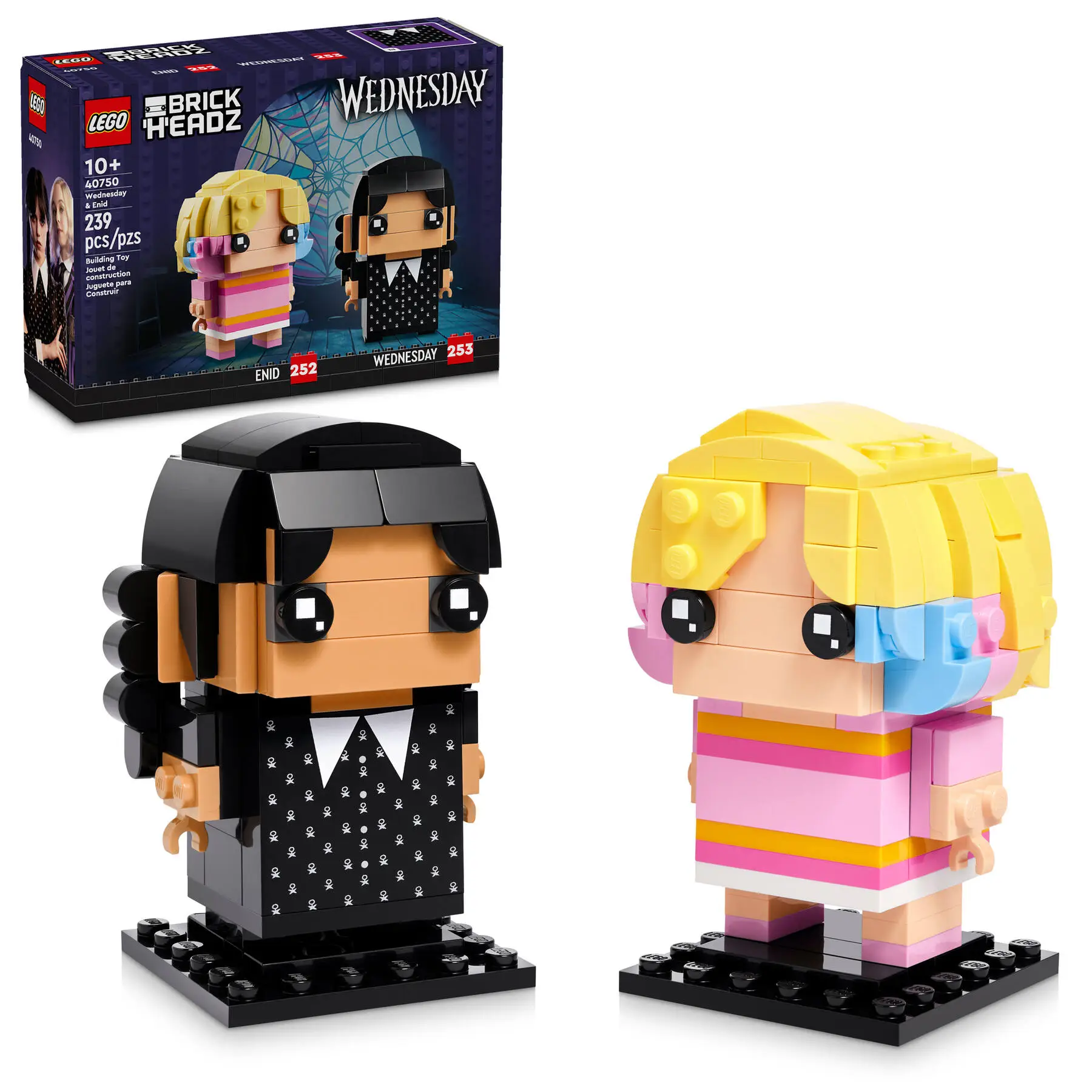 lego brickheadz 40750 wednesday & enid (1)