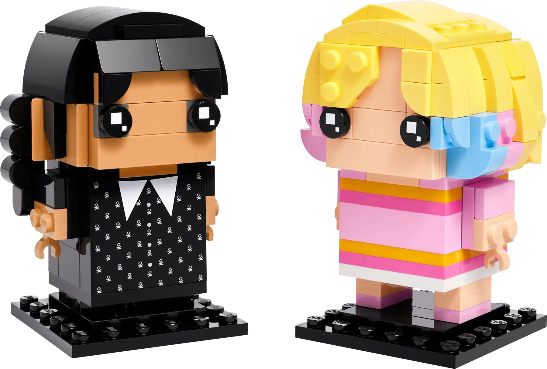 lego brickheadz 40750 wednesday & enid (2)