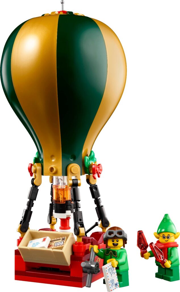 lego icons 10339 santa's post office luchtballon (1)