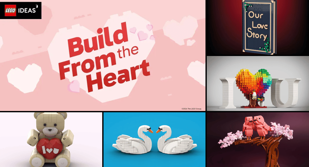 lego ideas build from the heart