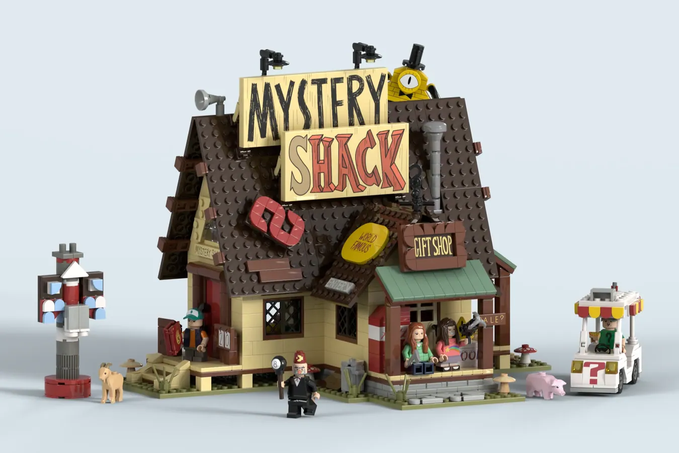 lego ideas gravity falls