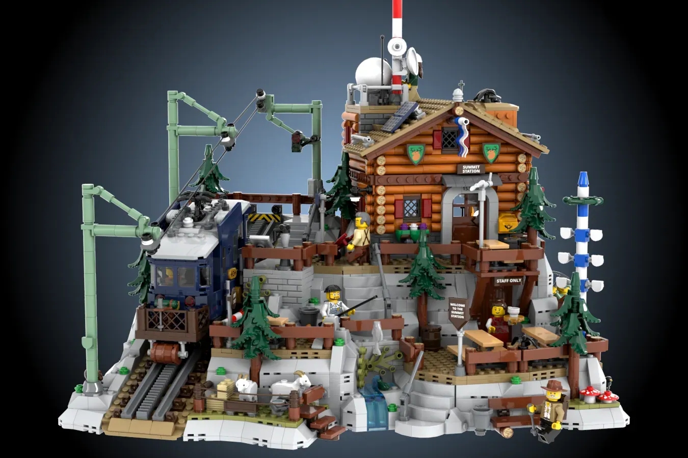 lego ideas summit station