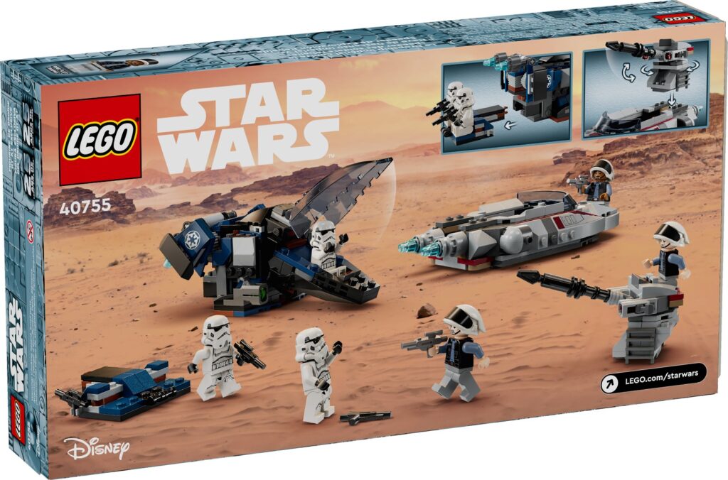 lego star wars 40755 imperial dropship vs. rebel scout speeder (8)