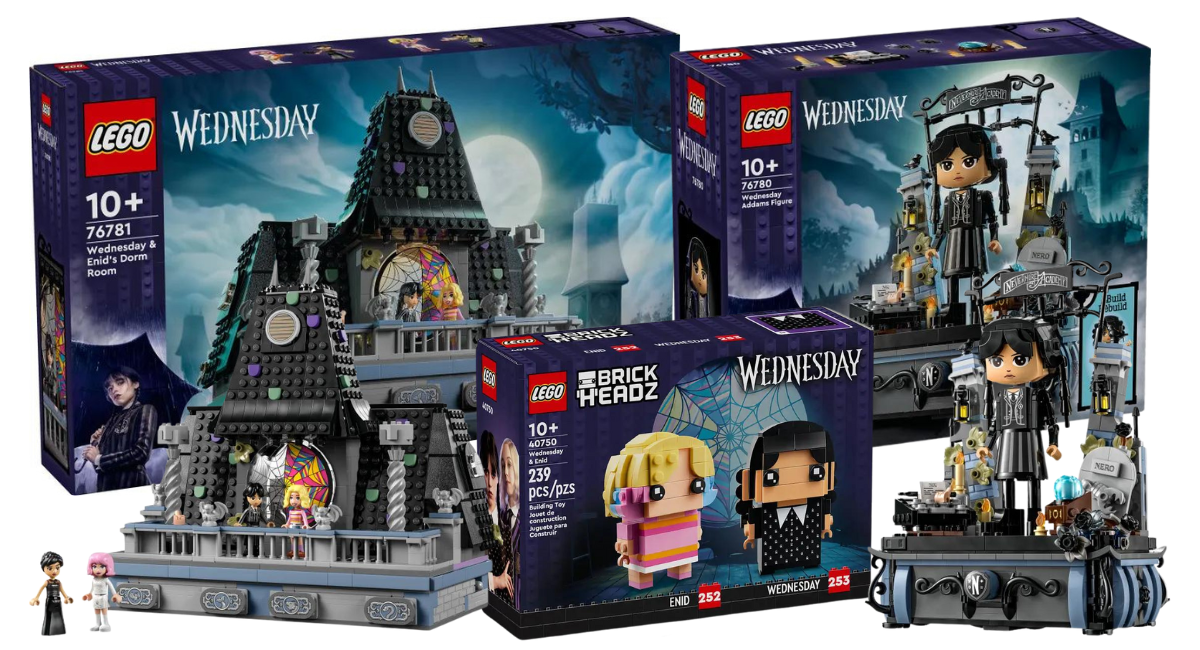 LEGO Wednesday 2024 sets vanaf nu verkrijgbaar