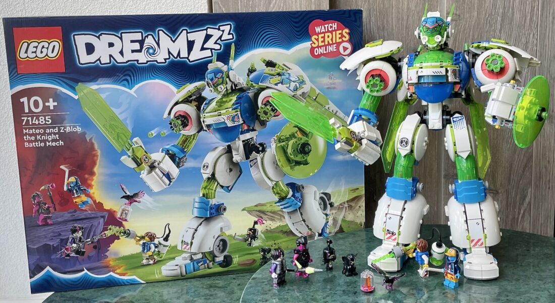 [Review] LEGO DreamZzz 71485 Mateo and Z-Blob the Knight Battle Mech – zijn ze klaar voor de strijd?