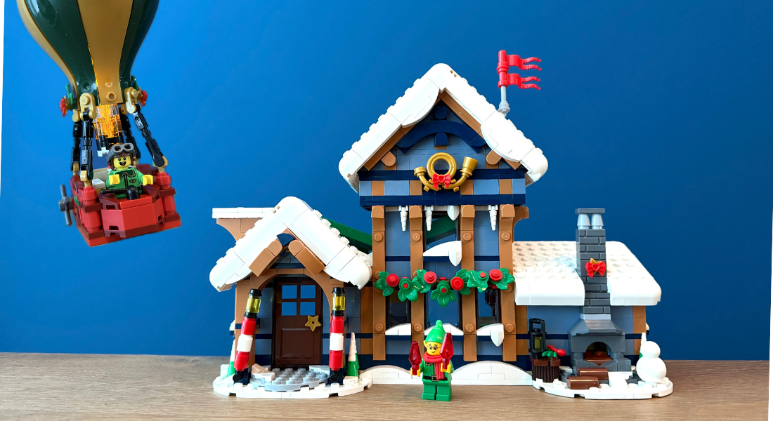 [Review] LEGO Icons 10339 Santa’s Post Office – even een briefje op de post