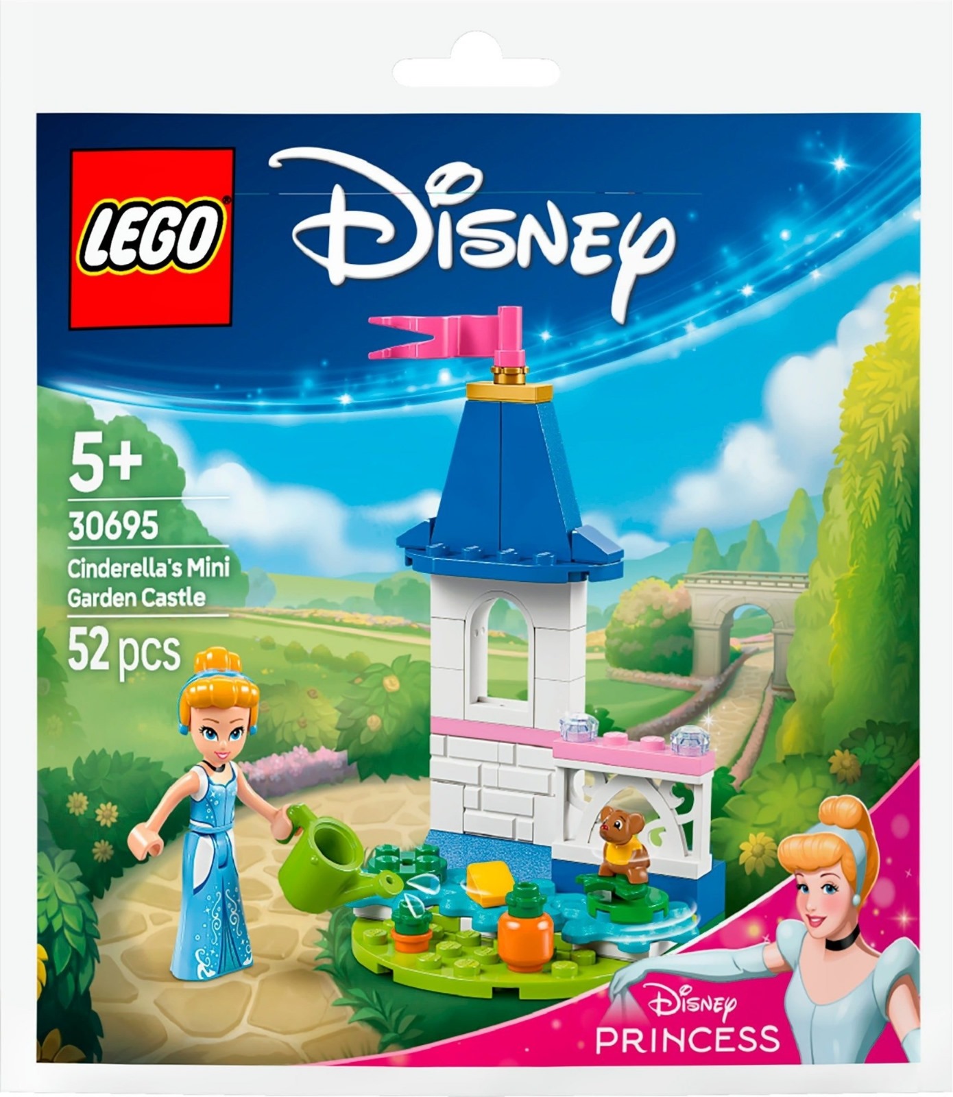 lego 30695 cinderella's mini garden castle (1)