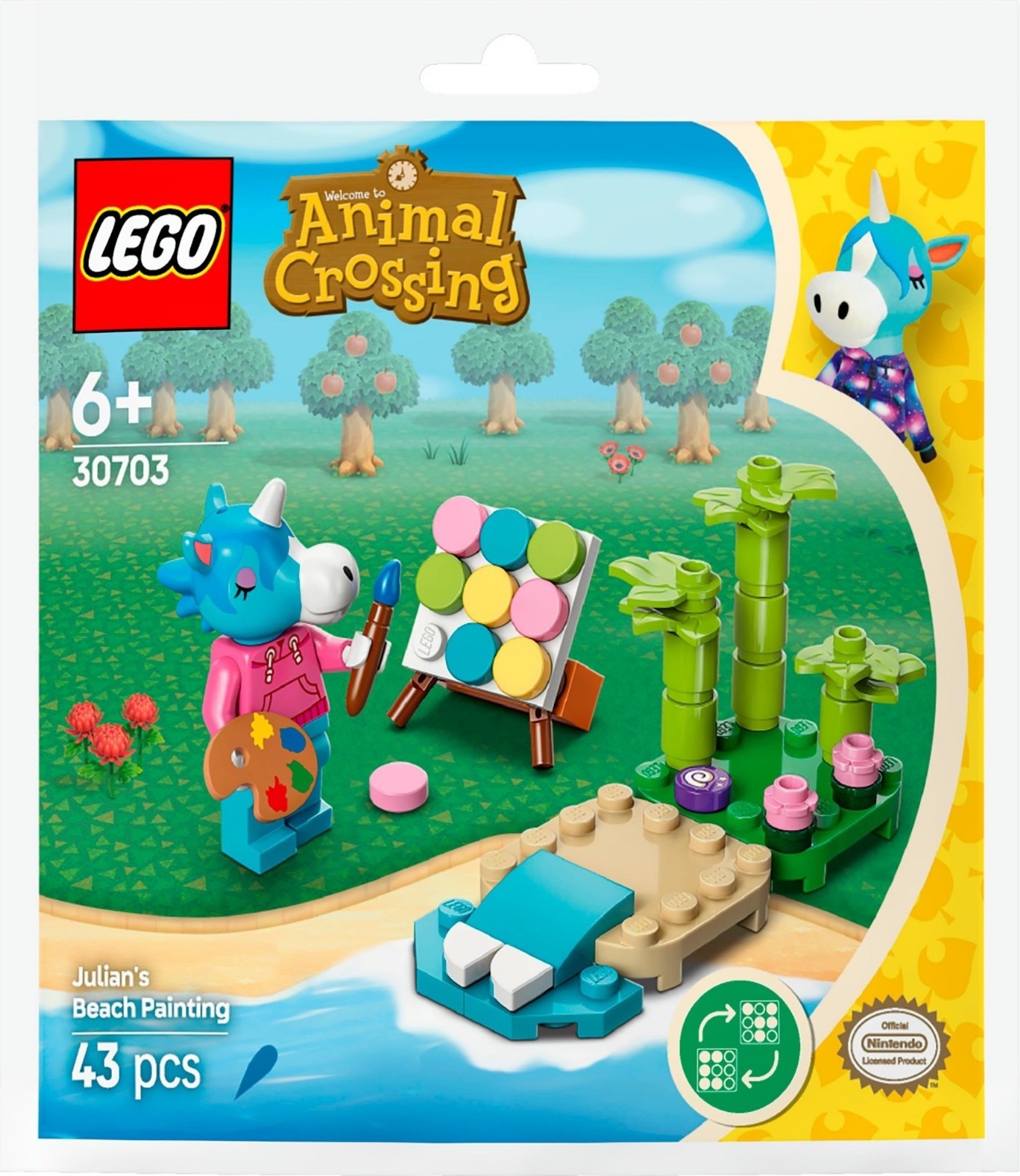 lego 30703 julian's beach painting (1)