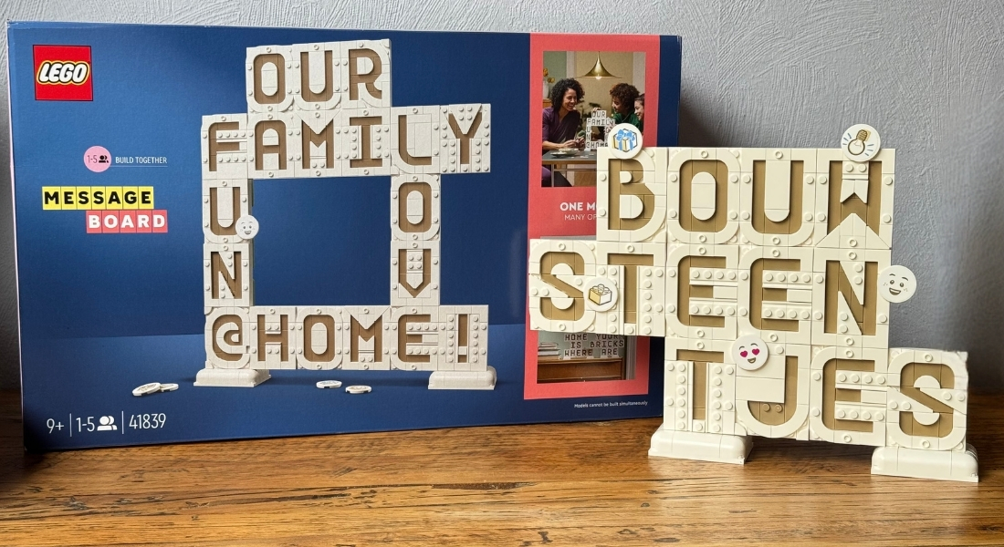 [Review] LEGO 41839 Message Board – Zeg het met LEGO