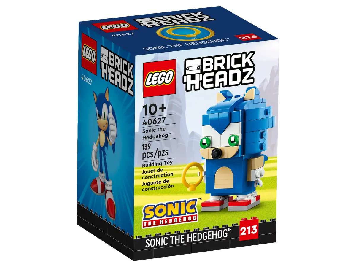 lego brickheadz 40627 sonic the hedgehog