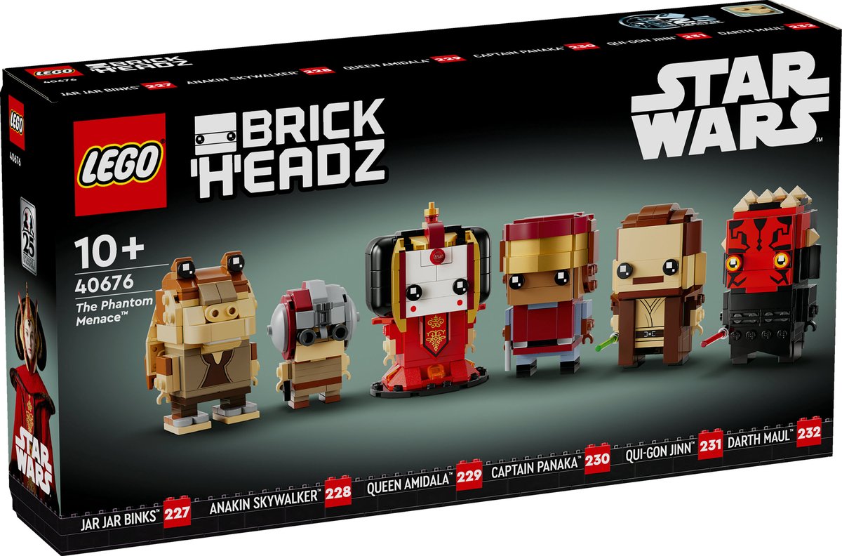 lego brickheadz 40676 the phantom manace
